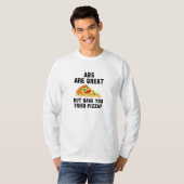 腹筋は最高 Tシャツ (正面フル)