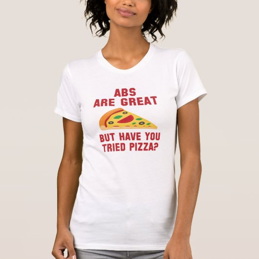腹筋は最高 Tシャツ (正面)