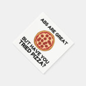 腹筋ピザ スタンダードカクテルナプキン (角)