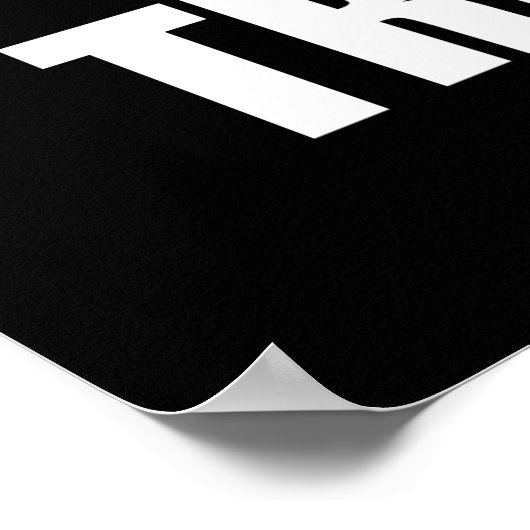 腹筋ピザ ポスター (角)