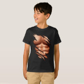腹筋崩壊 笑える  Tシャツ (正面フル)