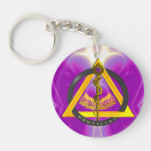 腹腔歯科歯科 キーホルダー (正面)