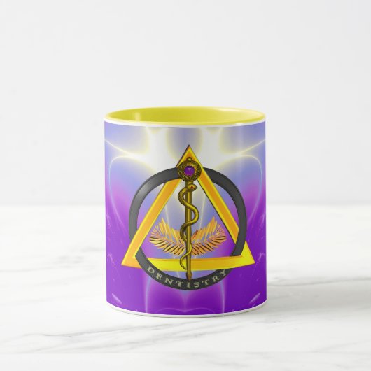 腹腔歯科歯科 マグカップ (中央)