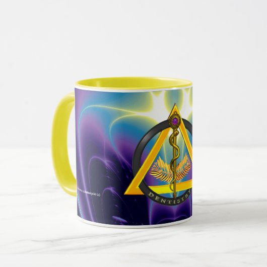 腹腔歯科歯科 マグカップ (正面左)