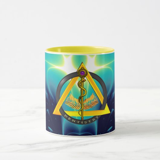 腹腔歯科歯科 マグカップ (中央)