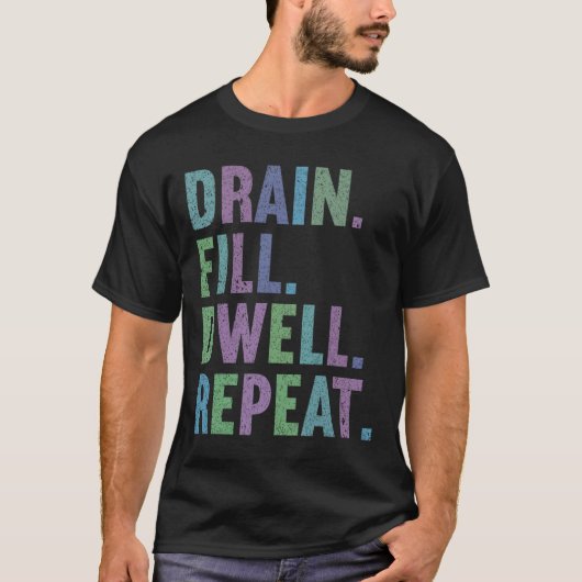 腹膜透析ナース腎疾患おもしろいNur Tシャツ (正面)