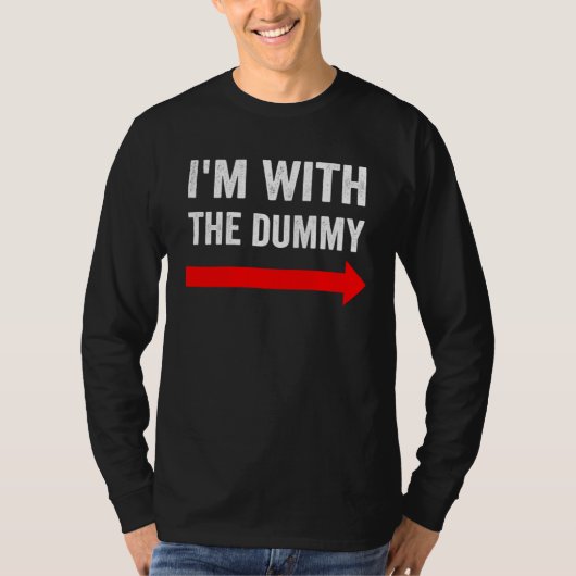腹話術の人形と一緒 Tシャツ (正面)