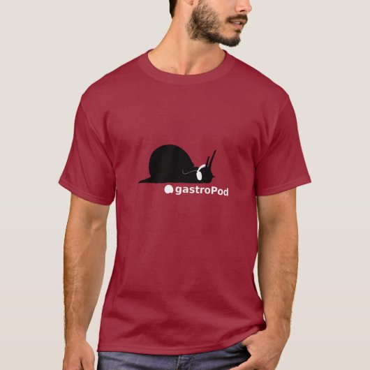 腹足類動物 Tシャツ (正面)