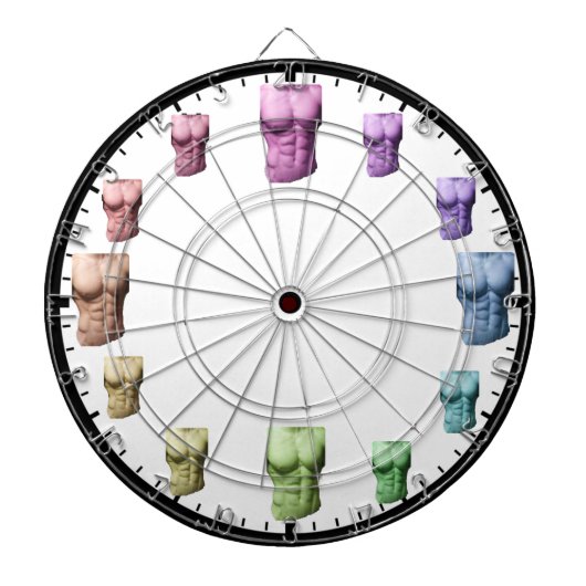 腹部 ダーツボード (正面)