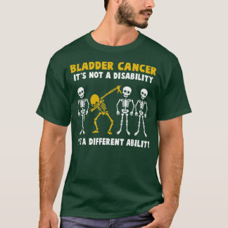膀胱がん認識度It Not A Disability Tシャツ
