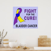 膀胱がん:治療のための戦い! ポスター (キッチン)