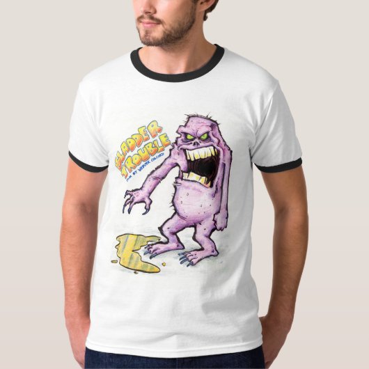 膀胱トラブルTシャツ Tシャツ (正面)