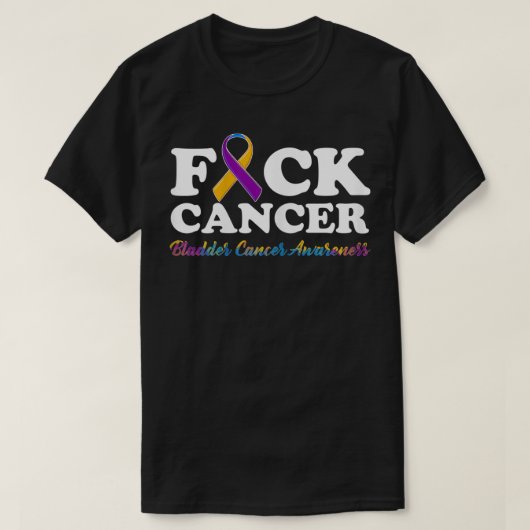 膀胱認識度の贈り物 Tシャツ (デザイン正面)