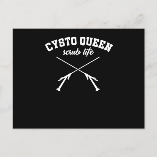 膀胱鏡検査内視鏡膀胱医師ナース ポストカード (正面)