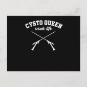 膀胱鏡検査 内視鏡 尿路膀胱 医師 看護師 ポストカード (正面)