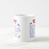 膚触りがよいテリアの特性の法律2 コーヒーマグカップ (中央)