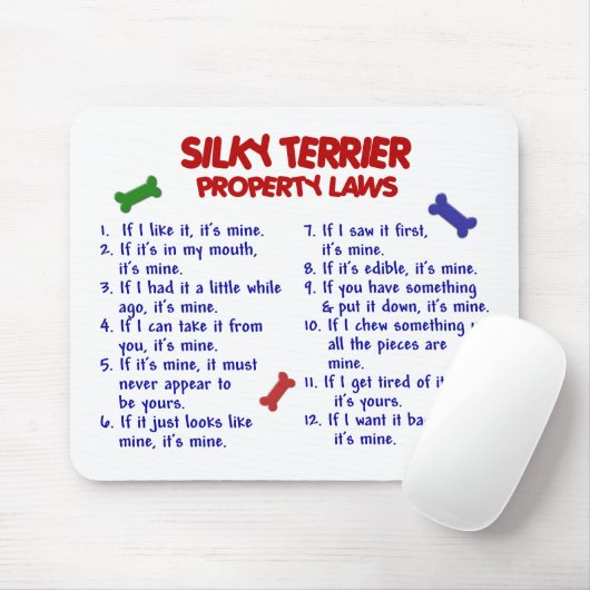 膚触りがよいテリアの特性の法律2 マウスパッド (マウス)