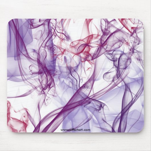 膚触りがよい抽象芸術 マウスパッド (正面)