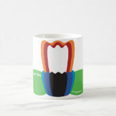 膜およびタンパク質 コーヒーマグカップ (中央)