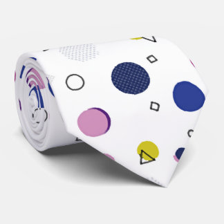 膜カラフル模様 ネクタイ