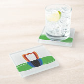 膜タンパク質コースター ガラスコースター (アングル)