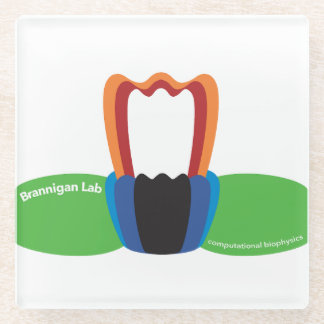 膜タンパク質コースター ガラスコースター