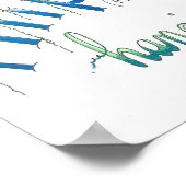 膜下の ポスター (角)