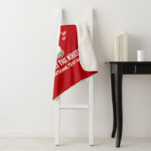 膝で弱いポパイおもしろいバレンタインデー シェルパブランケット (インサイチュ)