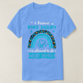 膝に怪我をして事を風変わり許す Tシャツ (デザイン正面)