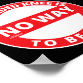 膝の上では自由になれない感動的 ポスター (角)