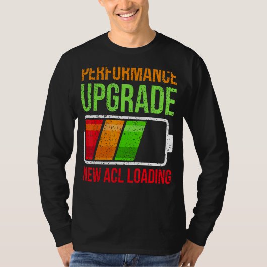 膝の交換Acl外科手術負荷回復ウォーラー Tシャツ (正面)