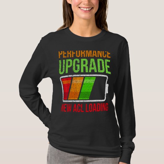 膝の交換Acl外科手術負荷回復ウォーラー Tシャツ (正面)