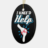 膝の交救済換手術ジョイント新Kn セラミックオーナメント (左)