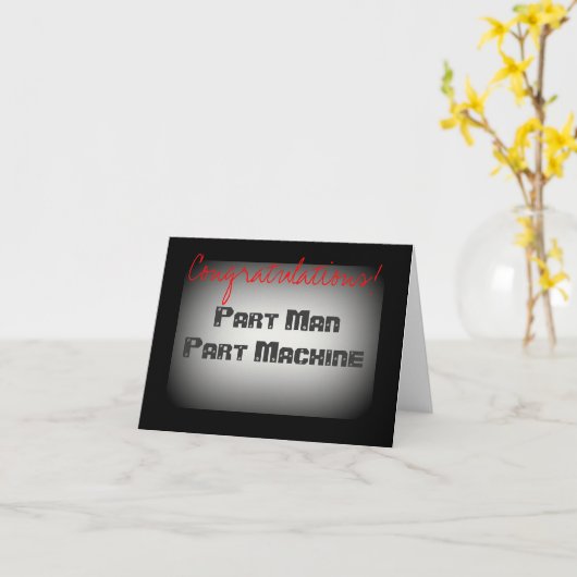 膝の取り替え: カード (黄色い花)