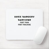 膝の外科生存者の部品の人の部品機械 マウスパッド (マウス)
