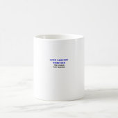 膝の外科生存者の部品の人間の部品機械 コーヒーマグカップ (中央)