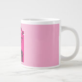 膝の手術のリカバリー お見舞い ジャンボコーヒーマグカップ (右)