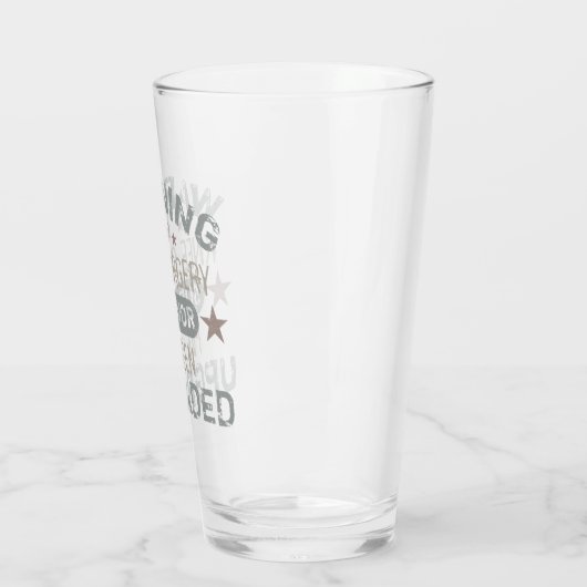 膝の手術ユーモアのアップグレード タンブラーグラス (左)