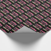 膝の手術陽性パン – Cute Brownie ラッピングペーパー (角)