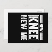 膝の置き換え新しい膝の新着私 ポストカード (正面/裏面)