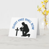 膝は弓を引く カード (黄色い花)