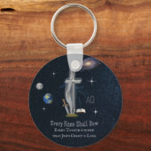 膝を一つ一つ打つ キーホルダー (正面)