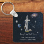 膝を一つ一つ打つ キーホルダー (正面)