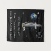 膝を一つ一つ打つ タペストリー (正面(横))