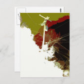 膝を曲げる ポストカード (正面/裏面)