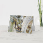 膝カードを握っているガーゴイル カード (裏面)