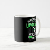 膝置換手術後の生体関連部品 コーヒーマグカップ (正面右)