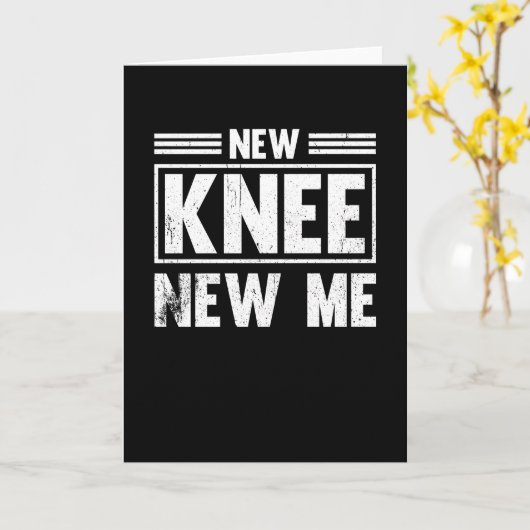 膝置換新膝新着者 カード (黄色い花)