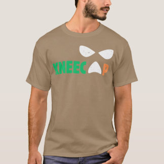 膝蓋骨レトロ Tシャツ