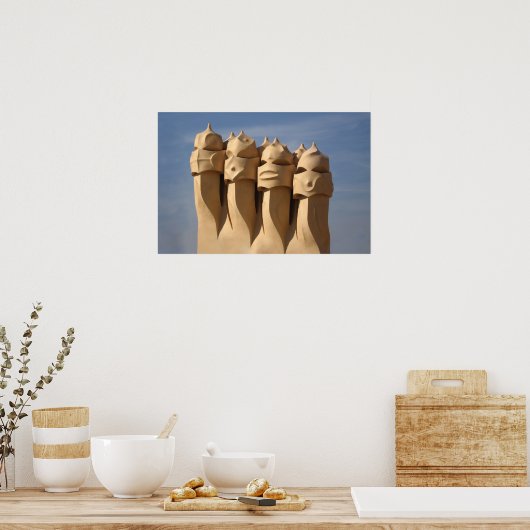 膝蓋骨 ポスター (キッチン)